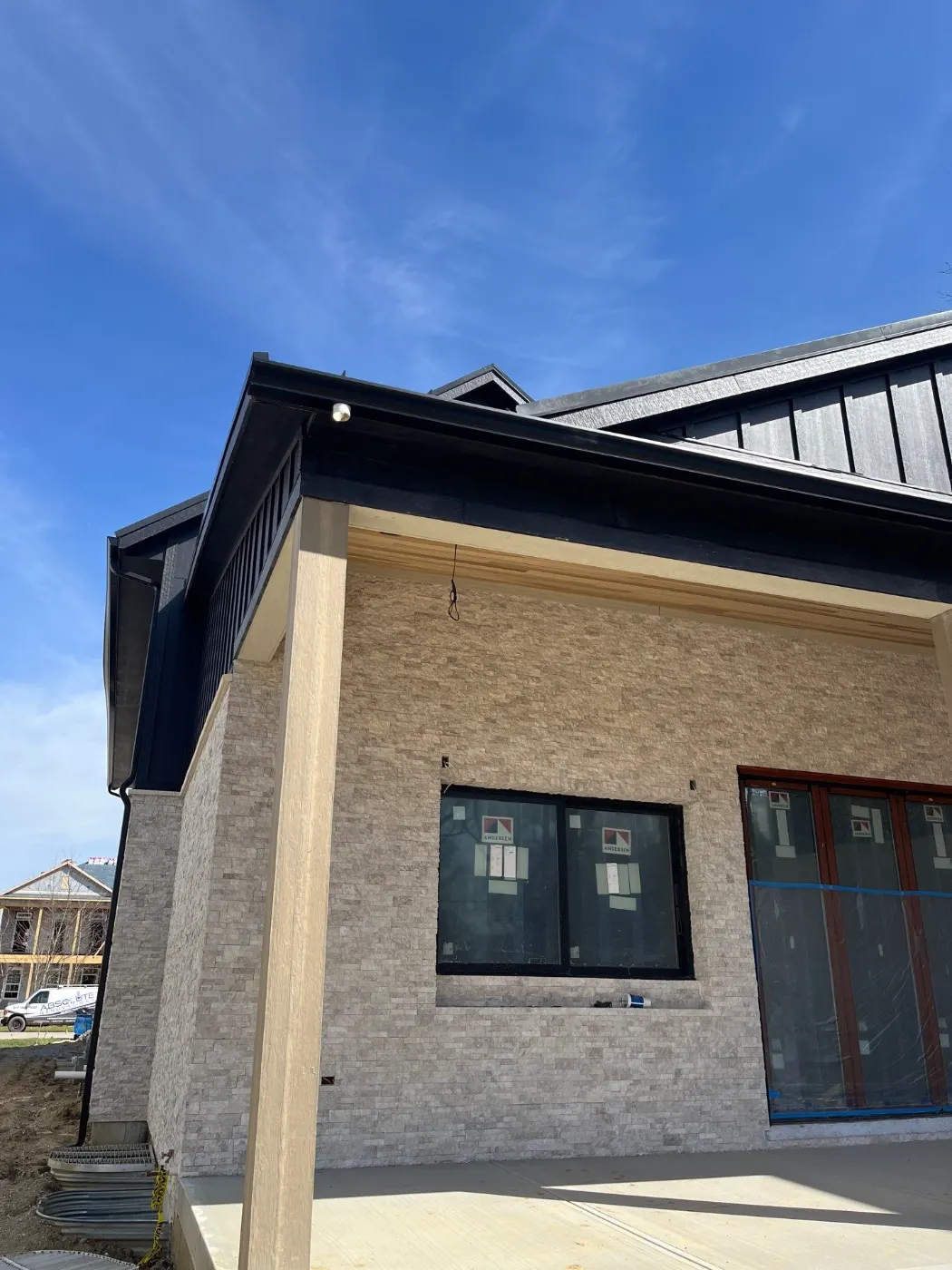 Storm-damaged siding documented in Harvest Meadows
