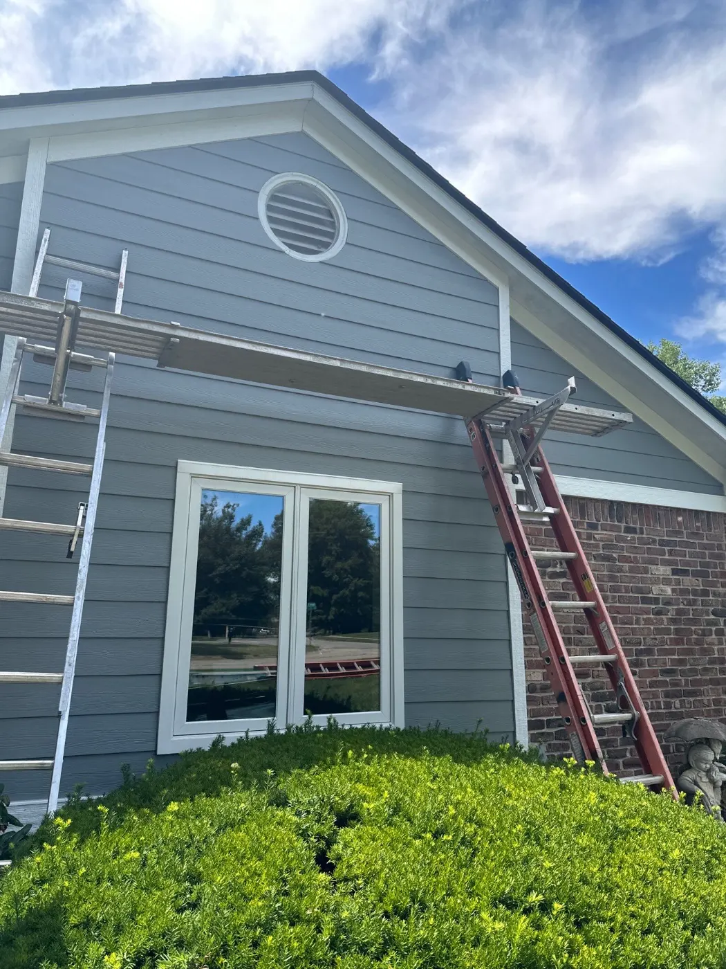Soffit and fascia work in Harvest Meadows