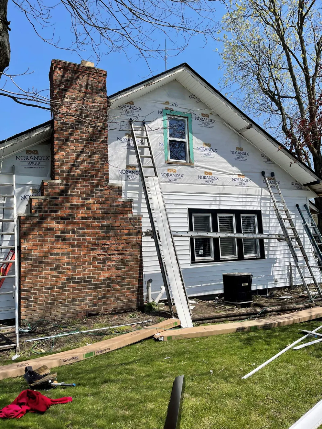 Vinyl siding replacement completed in Harvest Meadows